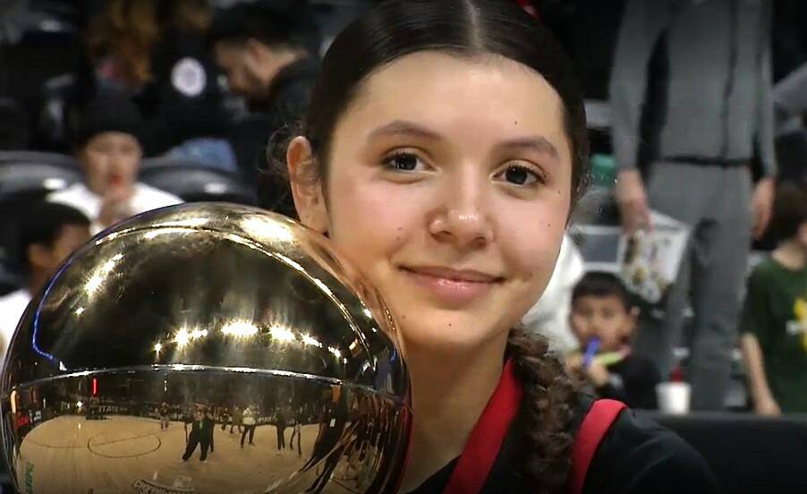 NFHS Network
Neah Bay’s Qwaapeys Greene was named the girls’ basketball MVP of the North Olympic League.