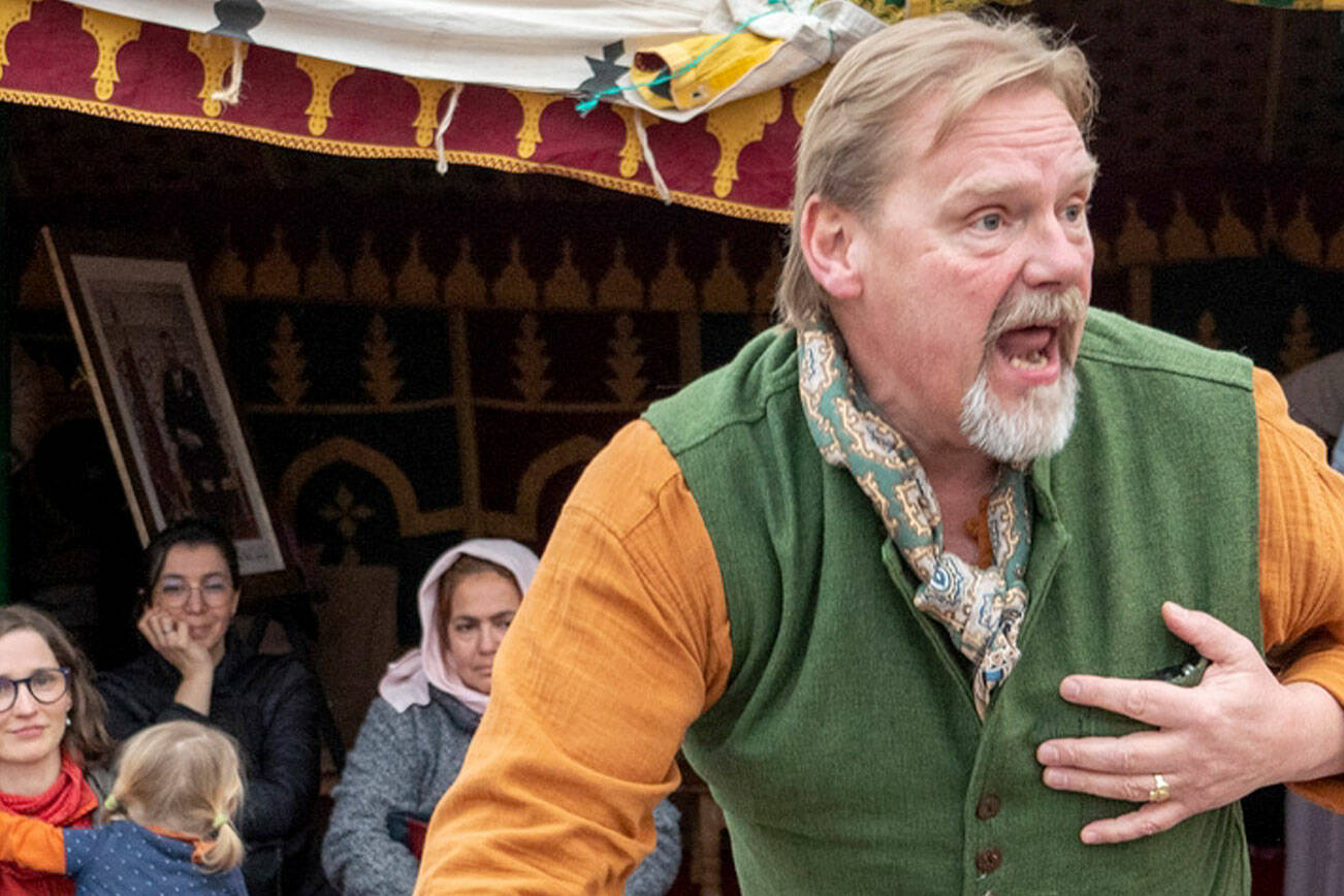 Colin Urwin will present “Irish Concert: Irish Stories and Songs” at the Port Angeles Community Playhouse on Wednesday.