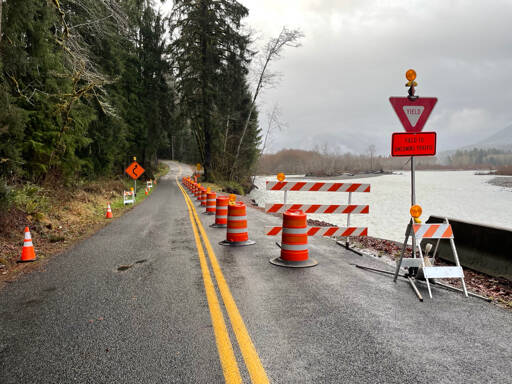 Funding from the state Department of Commerce will be matched with private donations to fix the Upper Hoh Road this spring, Gov. Bob Ferguson said Thursday. (Olympic National Park)