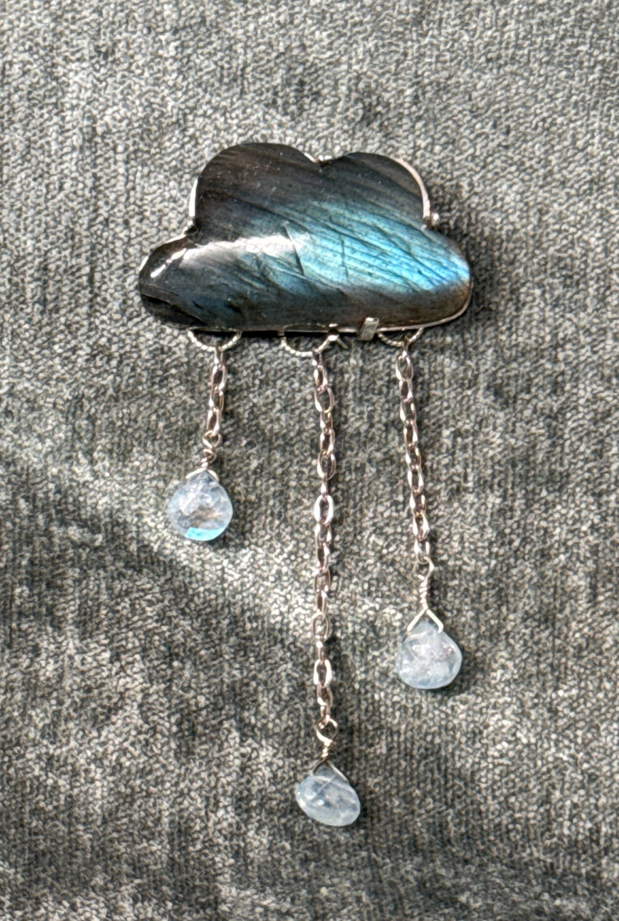 Jewelry by Jolie Maki will be on display throughout April.