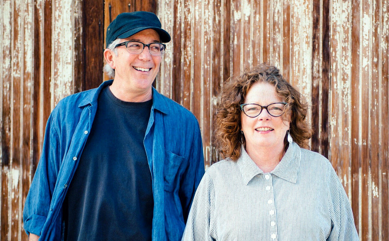 Rich Moore, left, and vocalist Mollie O’Brien will perform at the Palindrome on Thursday.