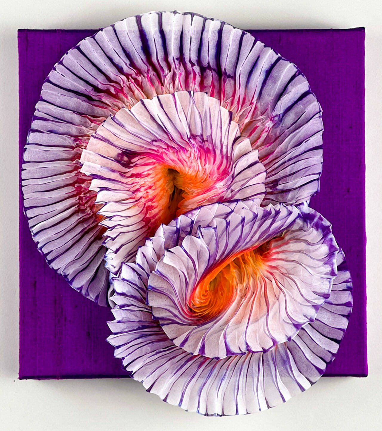 “Spring Burst II,” by Cathy Weir, will be on exhibit at the Port Townsend Gallery throughout May.
Brian Iverson’s glasswork will be featured at the Port Townsend Gallery during Art Walk on Saturday and throughout the month of May.