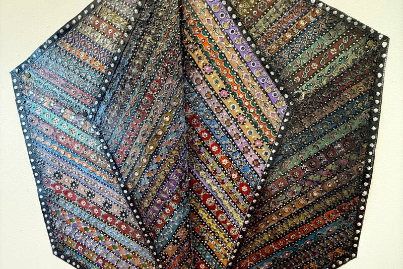 In a free talk Sunday, Elissa Greisz will discuss artworks including “Like a Siren’s Song” at Northwind Art’s Jeanette Best Gallery in Port Townsend. (Diane Urbani/Northwind Art)