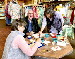 First Friday Art Walk Sequim participants can enjoy a hands-on experience at Pondicherri, 121 E. Washington St. (Renne Emiko Brock)