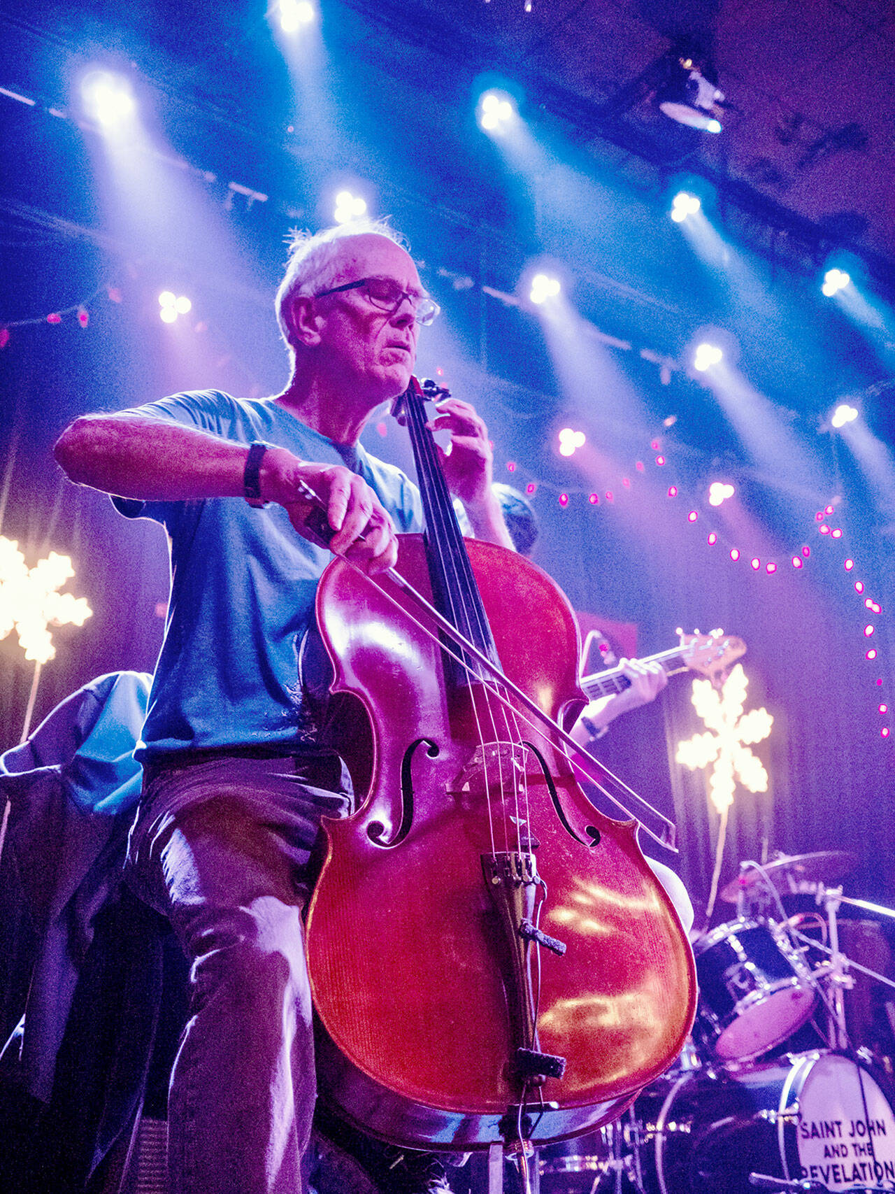 Composer Philip Hirschi performing.