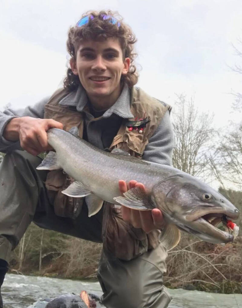 Ty Coone, 21, was an avid fisherman, family and friends said. Family members will hold a memorial service at 1 p.m. May 31 at Sequim Community Church and a Celebration of Life at 7 p.m. June 14 at the big barn at 702 Kitchen-Dick Road in Sequim. (Michele Scott Duncan)