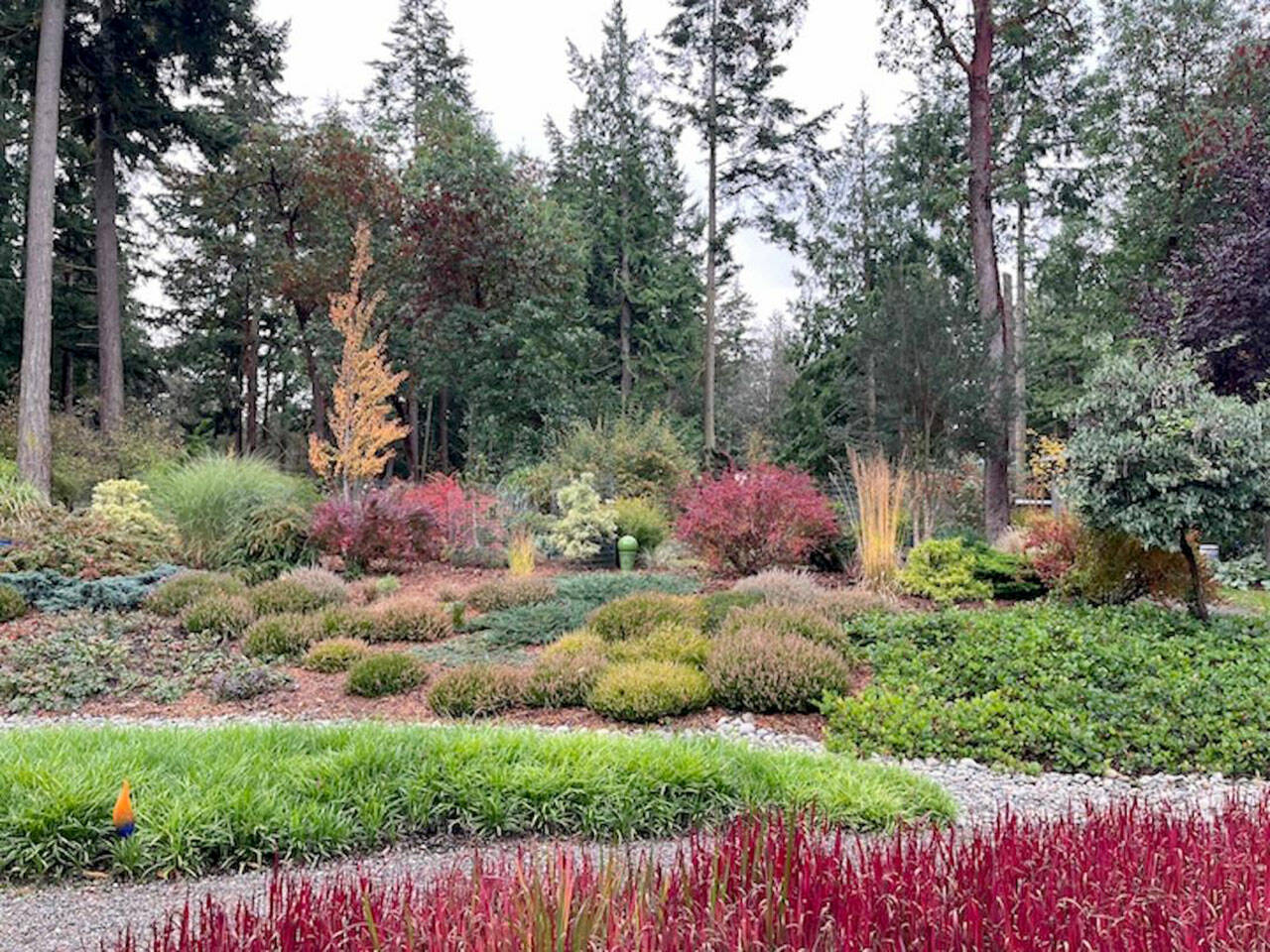 One of the secret gardens on the Jefferson County Master Gardeners tour. (J. Touger)