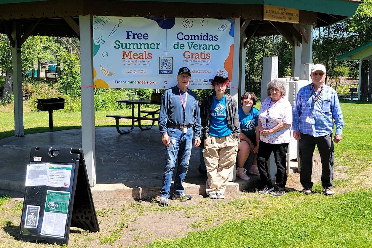 Boys & Girls Clubs of the Olympic Peninsula
Carrie Blake Community Park, pictured last summer, returns as a Summer Meal Program destination through the Boys & Girls Clubs of the Olympic Peninsula and the Department of Agriculture. Meals are offered to children ages 1-18 from noon to 12:30 p.m. in the park on weekdays, except July 4, through Aug. 27.