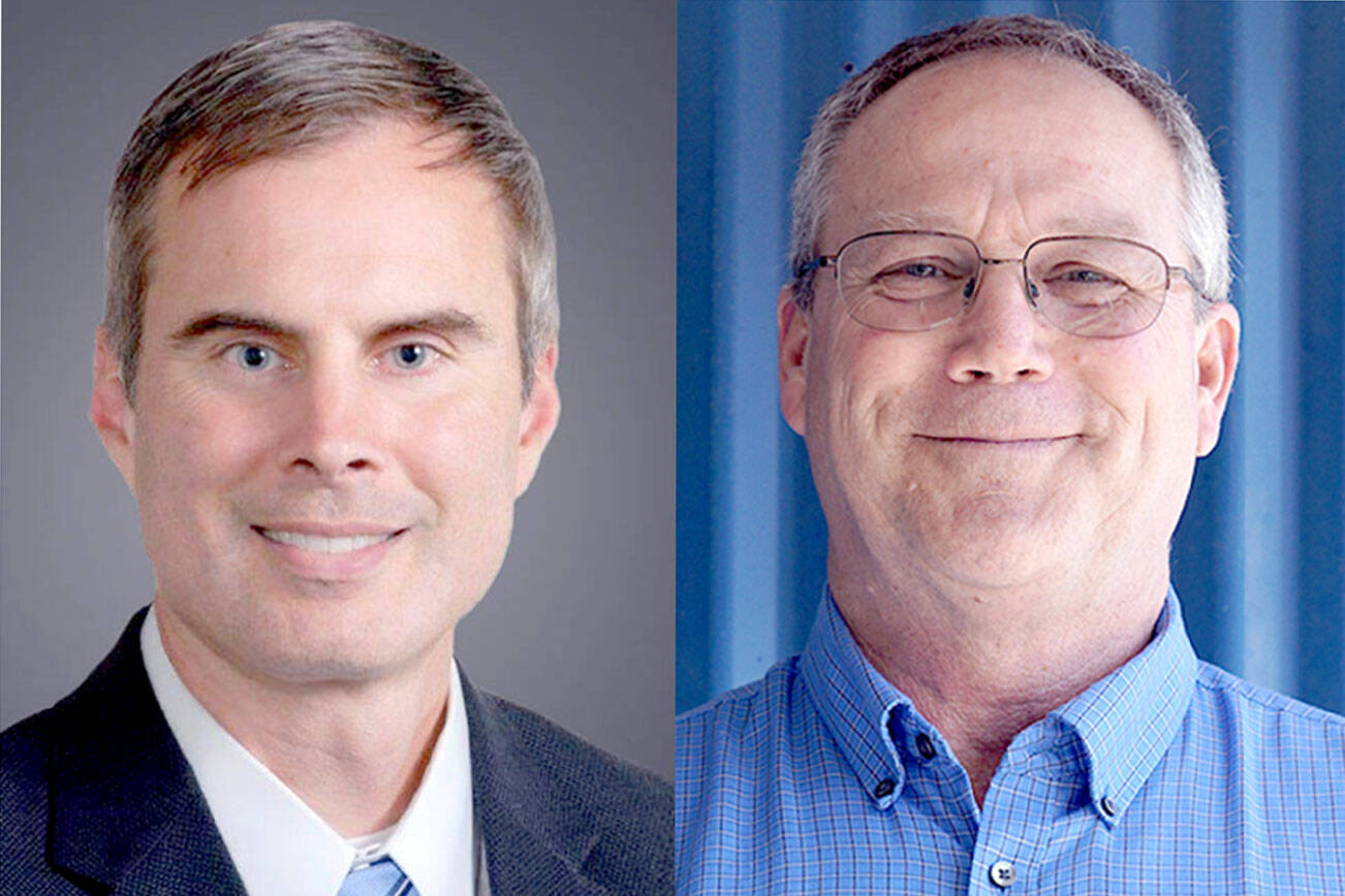 Joseph Wilson, left, and Kevin Streett.