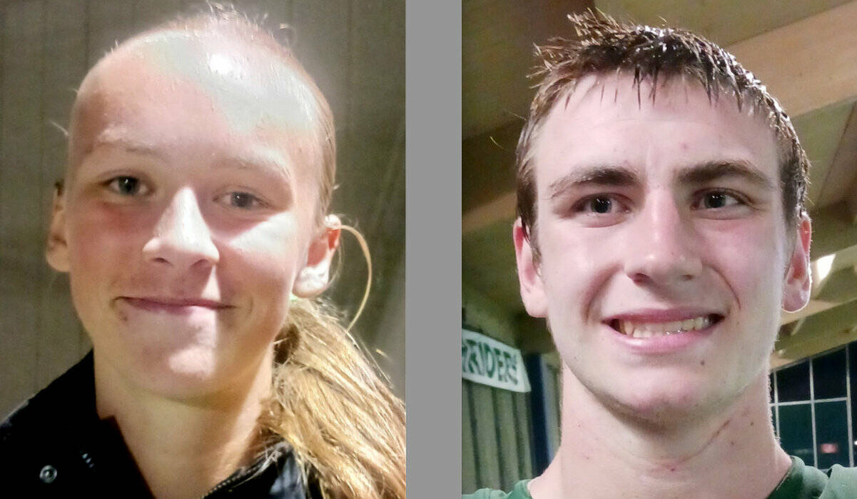 Emma Desjardins, Port Angeles soccer, and Dylan Mann, Port Angeles football.