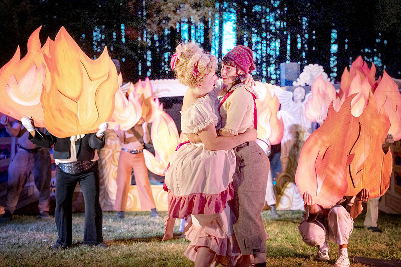 Night at the Grand Opera will run for three days at Quilcene Lantern’s barn venue.