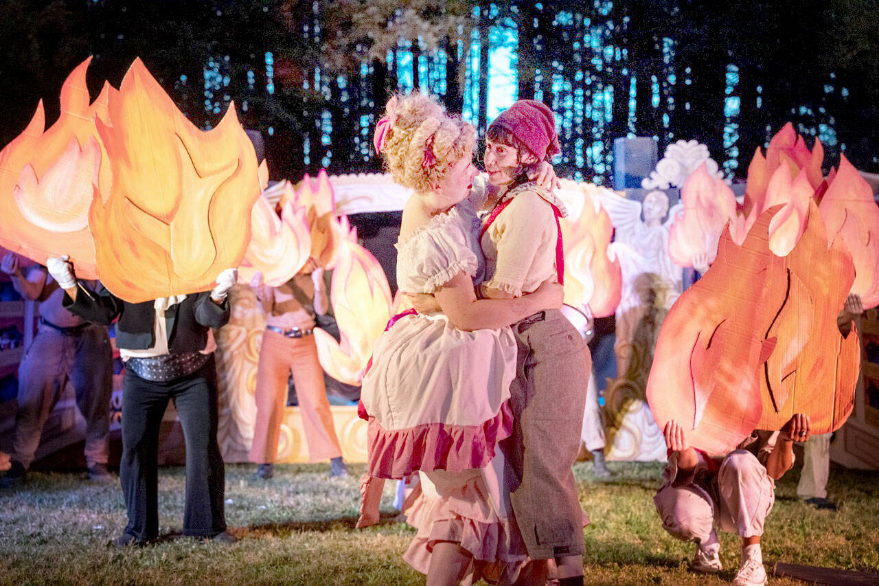 Night at the Grand Opera will run for three days at Quilcene Lantern’s barn venue.