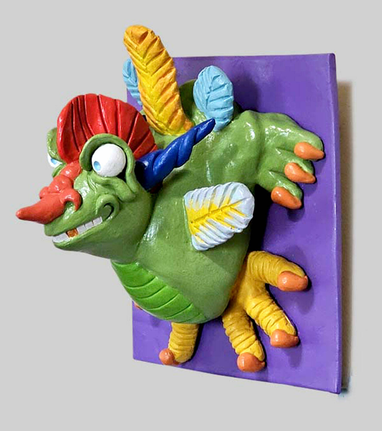 Steve Wry’s “I’m Watching You” will be on display at the Blue Whole Gallery throughout November.