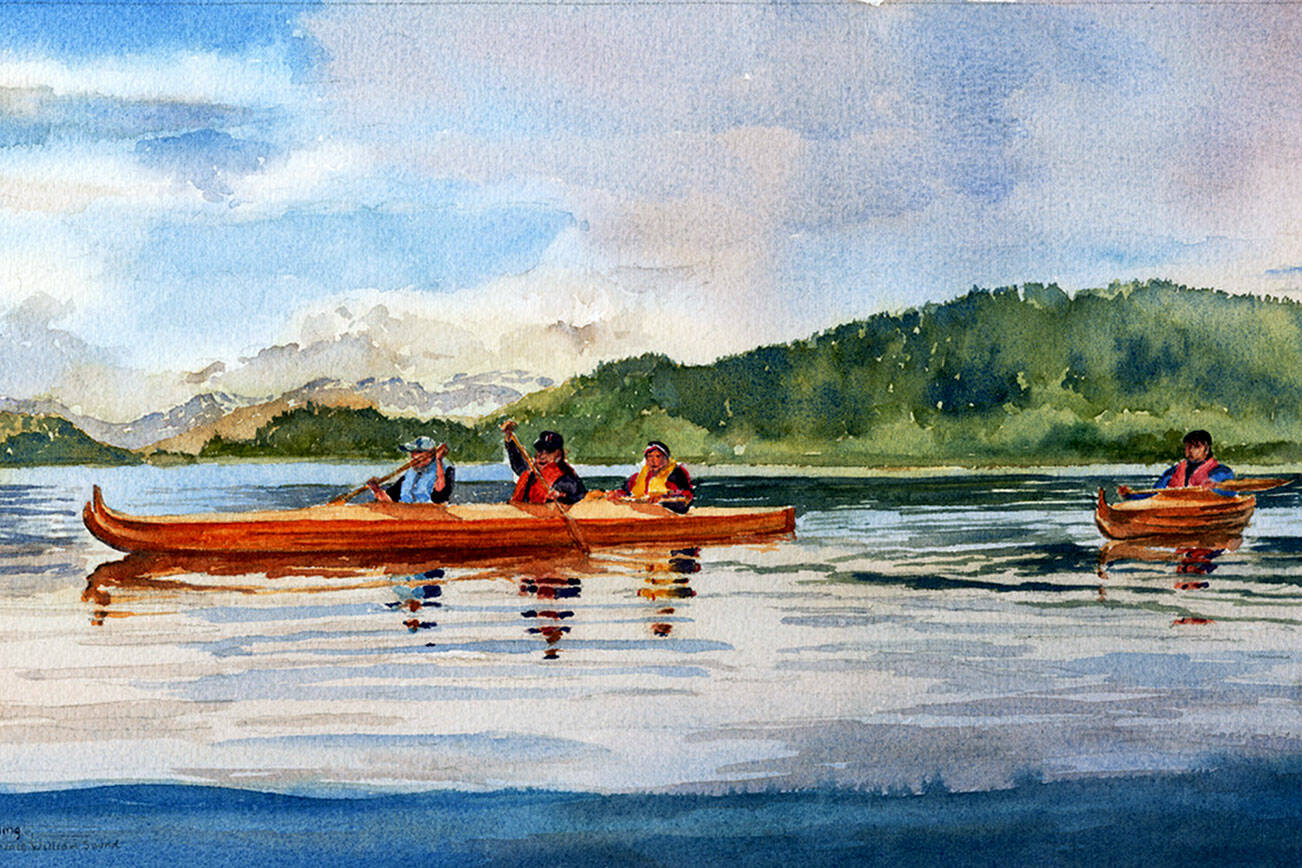 Sandra Smith-Poling’s paintings will be on display during the First Saturday Art Walk at Gallery-9 in Port Townsend.