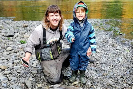 A Gofundme account has been set up for the Akers family after Christian Akers, 35, and Wyatt Akers, 7, died last week in a boating accident on the Bogachiel River. (Gofundme.com)