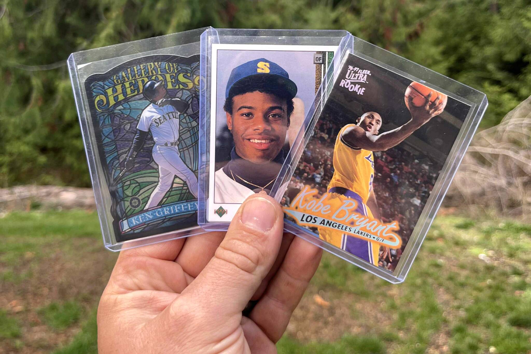 Photo courtesy of Clancy Catelli/
Cool cards galore will be for sale at the Sports and Pokemon Card Show on Saturday in the Sequim Elks Lodge from 10 a.m.-6 p.m. Friends Clancy Catelli and Josh Gahr have brought in 30-plus vendors to offer a wide range of sports cards, Pokemon and other game cards, memorabilia, video game consoles, and more.