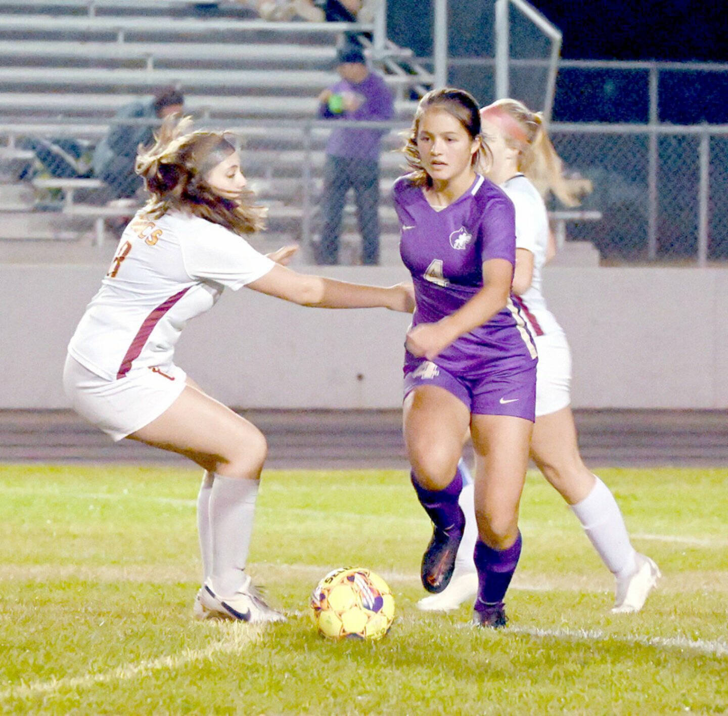 Sequim’s Raimey Brewer made the first-team All-Olympic League for girls soccer for the second straight year. (Michael Dashiell/Olympic Peninsula News Group)