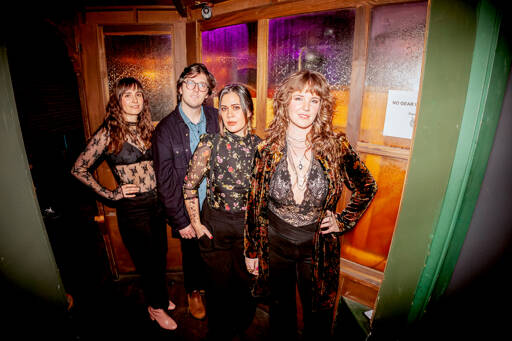 Queen of Hearts, from left, includes Karen Laura Peters, Thomas Jennings, Tara Chugh and Carrie Jennings. They will perform at Studio Bob on Friday. (Brittne Lunniss)