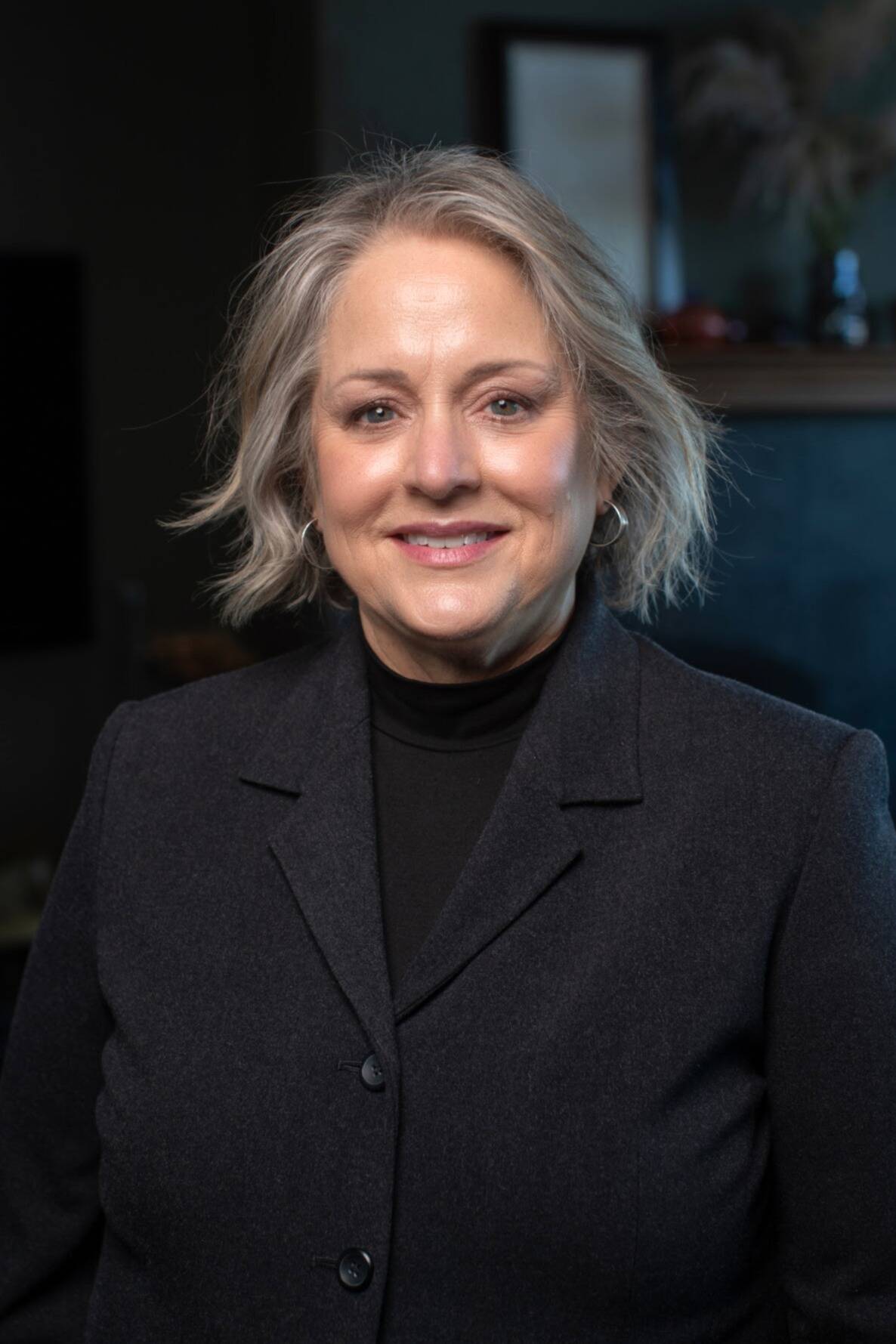 Andra Smith, Sequim Food Bank’s executive director, will take a job in February with the Washington Food Coalition, helping more than 300 hunger-relief agencies across the state with networking, finding new resources and understanding legislation. (Silas Crews)